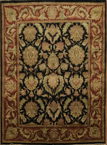 Floral Agra Oriental Area Rug 8x11