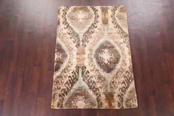 Abstract Moroccan Oriental Area Rug 4x6