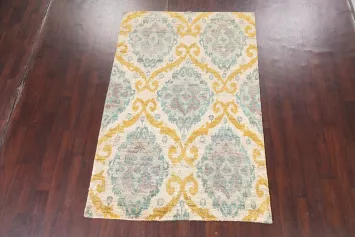 Abstract Oushak Oriental Area Rug 5x8