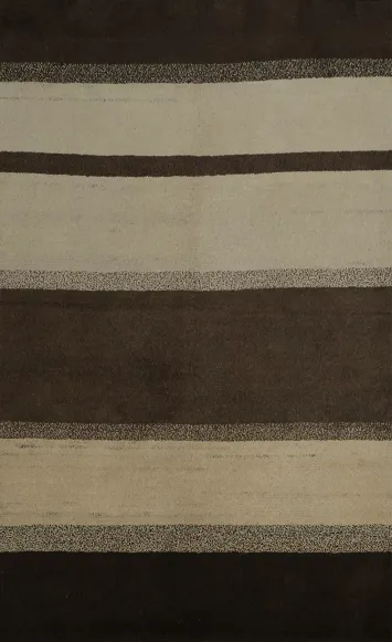 Contemporary Stripes Gabbeh Oriental Rug 5x7 to Elevate Your Space