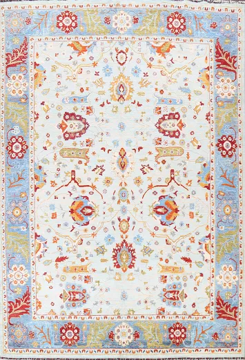 Vegetable Dye Kashan Oriental Area Rug 9x12