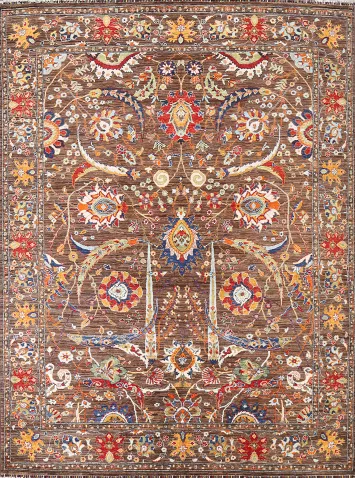 Vegetable Dye Ziegler Oriental Area Rug 8x10