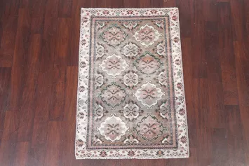 Antique Bakhtiari Persian Wool Rug 3x5