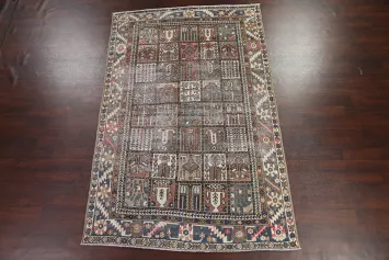 Handmade Bakhtiari Persian Area Rug 6x10