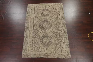 Antique Shiraz Persian Wool Rug 6x9