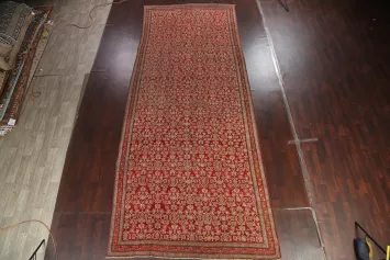 Pre-1900 Antique Vegetable Dye Karabagh Persian Rug 7x19
