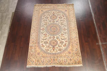 Vegetable Dye Kashmar Persian Area Rug 6x10