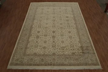 Vegetable Dye Tabriz Handmade Area Rug 12x18