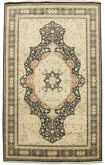 Vegetable Dye Large Tabriz Handmade Rug 12x18
