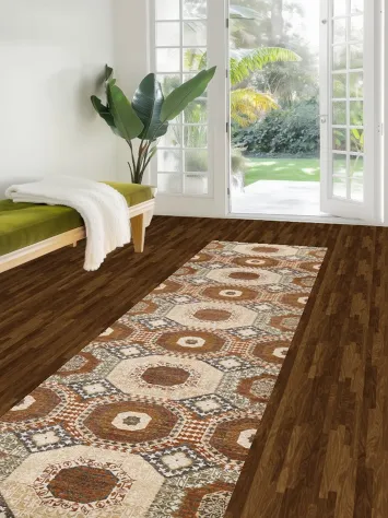 Vegetable Dye Khotan Oriental Runner Rug 3x10