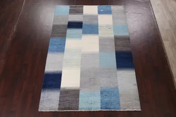 Vegetable Dye Gabbeh Kashkoli Wool Area Rug 6x10