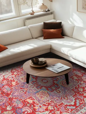 Vegetable Dye Heriz Serapi Wool Area Rug 10x14