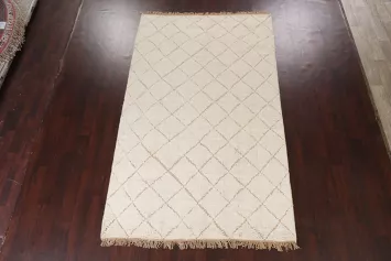 Trellis Moroccan Handmade Area Rug 6x10