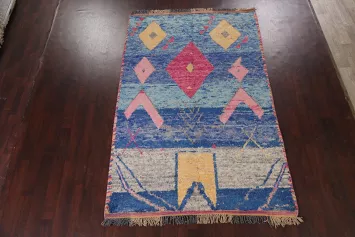 Tribal Moroccan Handmade Area Rug 6x10