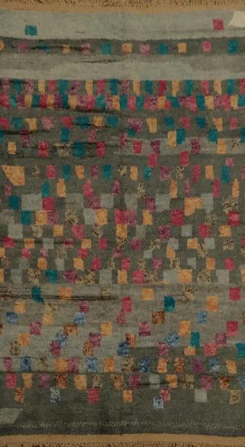 Dazzling Mosaic Moroccan Area Rug 5x9 Perfect for Statement Decor