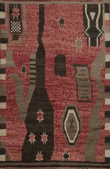 Geometric Moroccan Area Rug 8x11 for a Bold Statement in Any Room