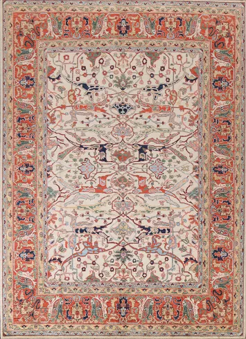 Vegetable Dye Ziegler Handmade Area Rug 8x10