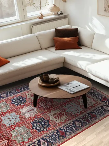 Vegetable Dye Ziegler Handmade Area Rug 6x9