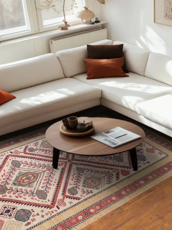 Vegetable Dye Ziegler Oriental Area Rug 6x9