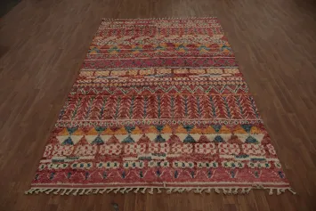 Tribal Moroccan Handmade Area Rug 7x11