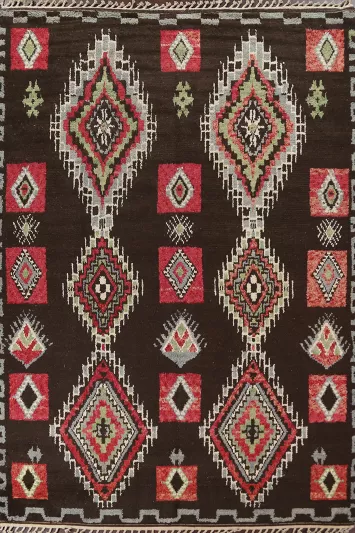 Handmade Moroccan Oriental Area Rug 9x13