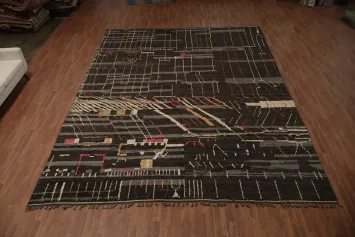 Chic Abstract Moroccan Large Rug 12x16 Urban Style for Your Home
