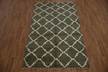 Trellis Moroccan Handmade Area Rug 5x8