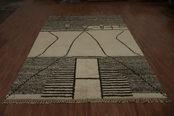 Geometric Moroccan Oriental Area Rug 9x13