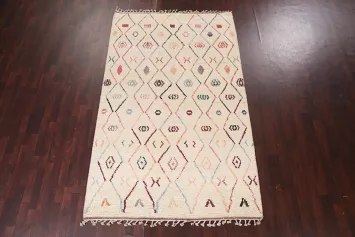 Tribal Moroccan Handmade Area Rug 6x10