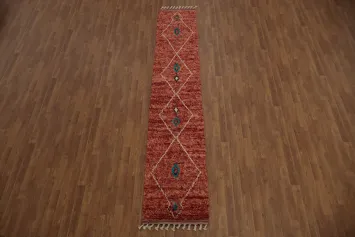 Diamond Dreams Moroccan Wool Runner Rug 2x11 for Cozy Interiors