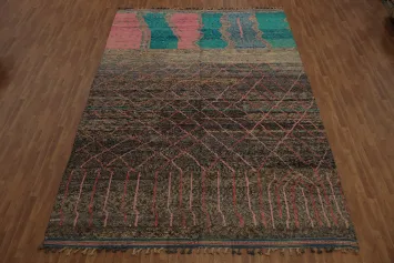 Large Wool Moroccan Handmade Rug 10x15