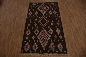 Tribal Moroccan Handmade Area Rug 6x11