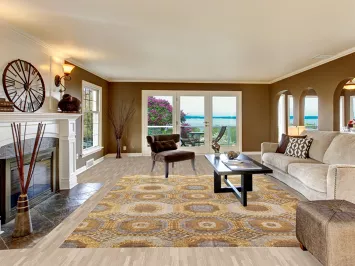 Vegetable Dye Mamluk Wool Area Rug 9x12