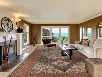 Pre-1900 Antique Vegetable Dye Sarouk Farahan Persian Area Rug 10x21 ZIEGLER