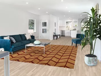 Trellis Modern Wool Area Rug 8x10