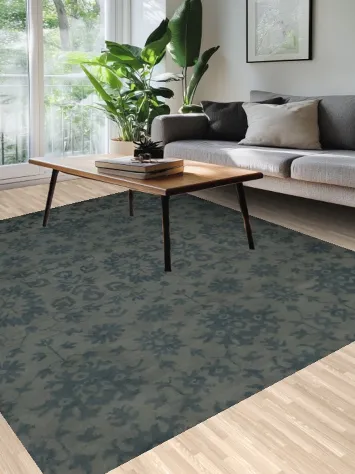 Elegant Floral Oriental Area Rug 8x10 for Timeless Home Décor