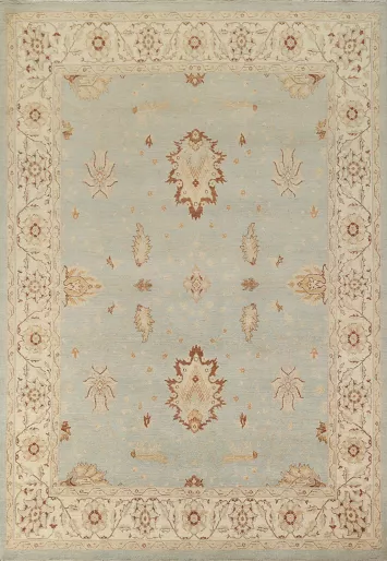 Wool Oushak Chobi Handmade Area Rug 8x10