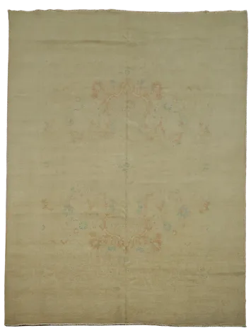 Handmade Oushak Chobi Oriental Area Rug 9x12