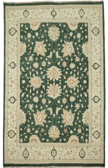 Vegetable Dye Peshawar Chobi Handmade Area Rug 8x10