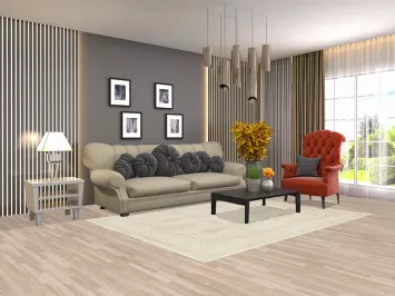 Vegetable Dye Peshawar Chobi Wool Area Rug 6x8