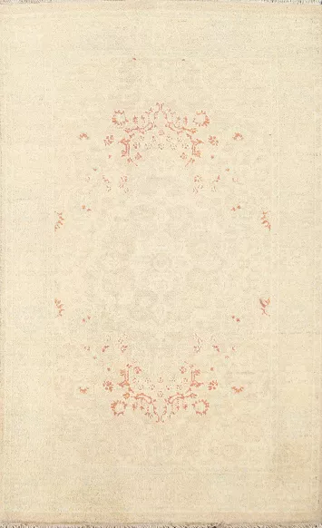 Vegetable Dye Peshawar Chobi Wool Handmade Rug 3x5