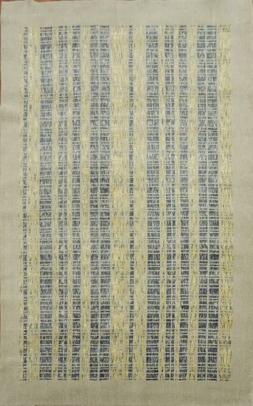 Navy and Grey Striped Rug for Contemporary Living Spaces 5x8