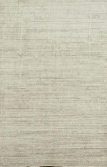 Contemporary Chic Ivory Gabbeh Area Rug for a Sleek and Simple Look 5x8