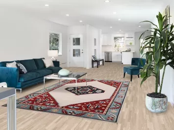 Geometric Nepal Tibetan Oriental Area Rug 6x9