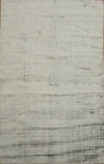 Checkered Gabbeh Handmade Area Rug 5x8