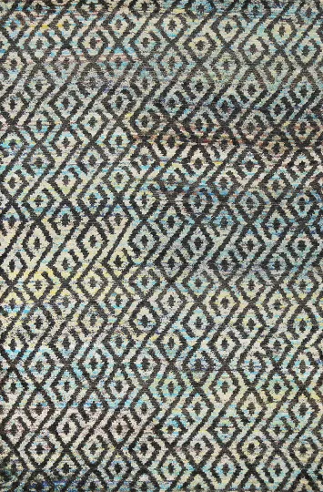 Moroccan Hand-Knotted Area Rug 5x8