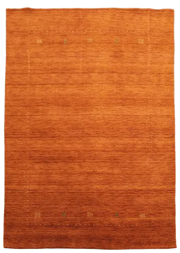 Orange Gabbeh Oriental Area Rug 6x8