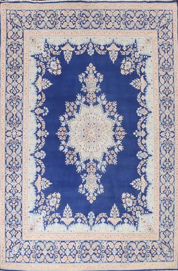 Handmade Kerman Persian Area Rug 10x13