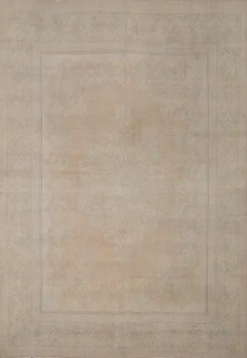 Vintage Wool Kerman Persian Area Rug 10x13