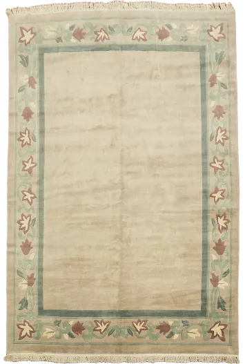 Vegetable Dye Nepalese Oriental Large Rug 12x15